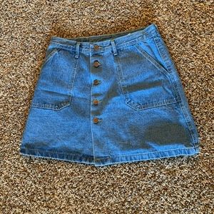 Jean skirt